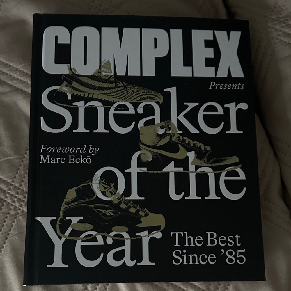 Complex Sneaker of the Year Coffee Table Book. Great Condition